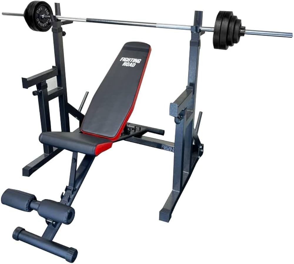 Amazon | スクワット&ベンチプレス台×インクラインベンチ×バーベル