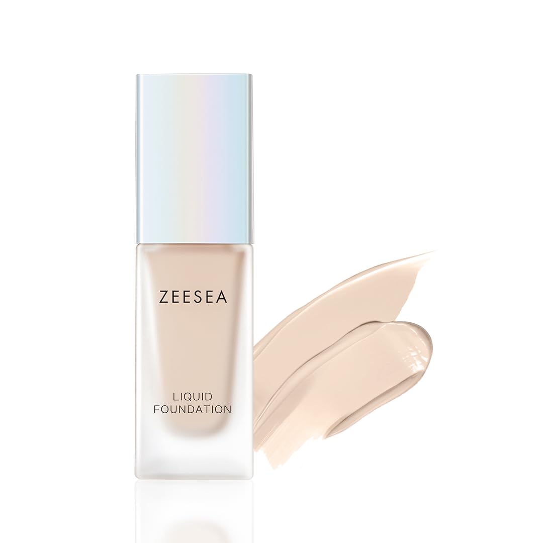 Amazon | ZEESEAオイルコントロールリキッドファンデーション 崩れ