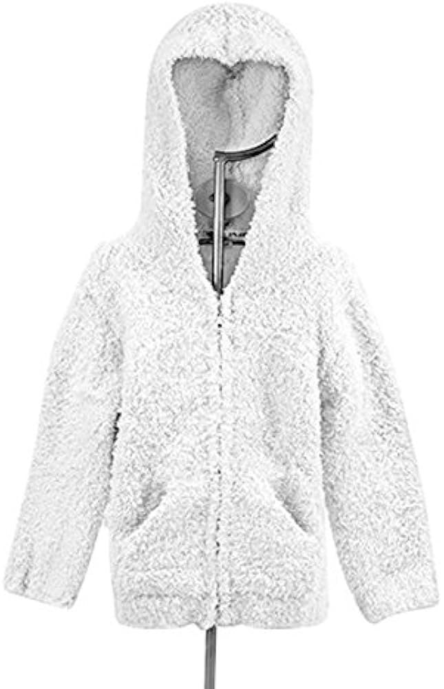Amazon.com: Barefoot Dreams Cozychic Toddler Hoodie, White - 2-3T