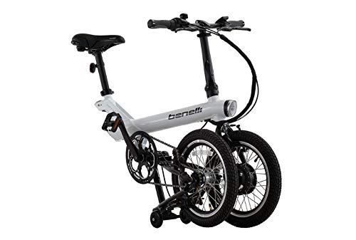 Amazon | BENELLI ベネリ miniFold 16 ブラック 5.2Ah 16×2.25 3段変速