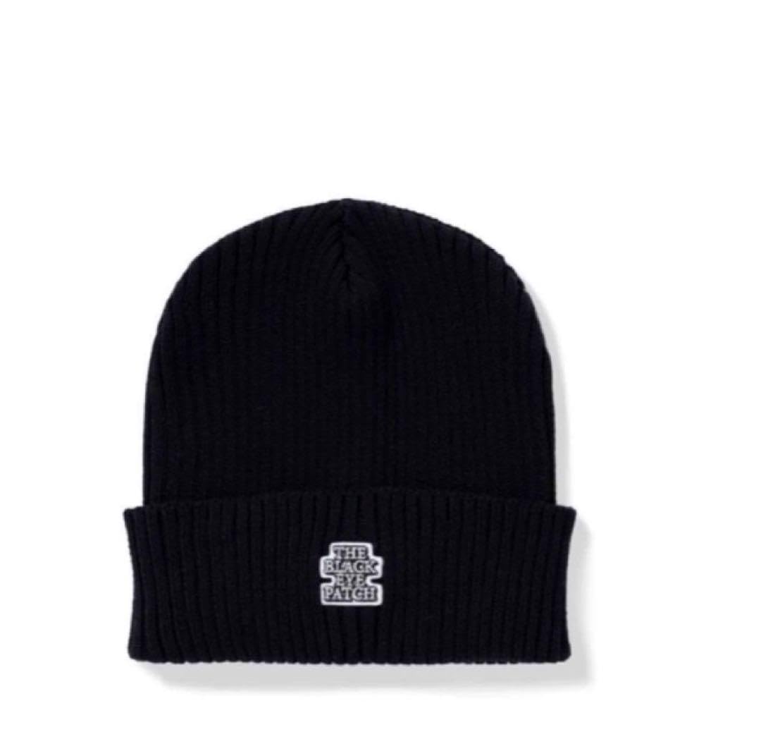 Amazon.co.jp: ブラックアイパッチ ビーニー ニットキャップ