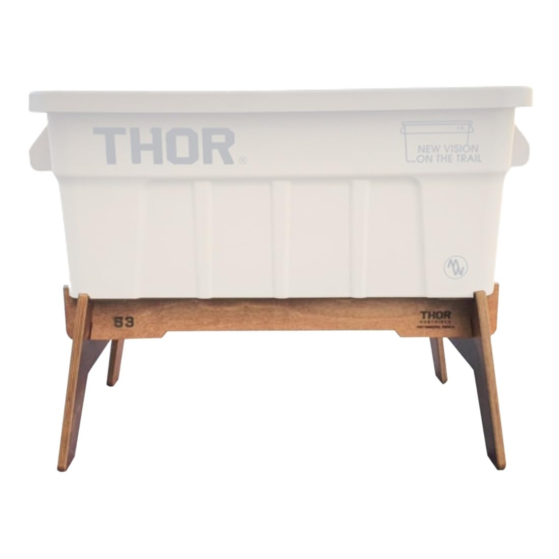 Amazon｜ノーブランド品 THORコンテナ53スタンドPUPACAMPスタンドTHOR