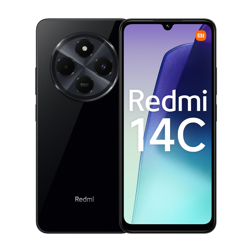 Redmi 14C 8GB 256GB Black, Android Smartphone, 2,0GHz, 6,88