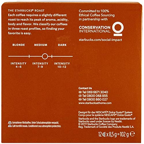 Amazon.com: Nescafe Dolce Gusto Starbucks House Blend Americano x