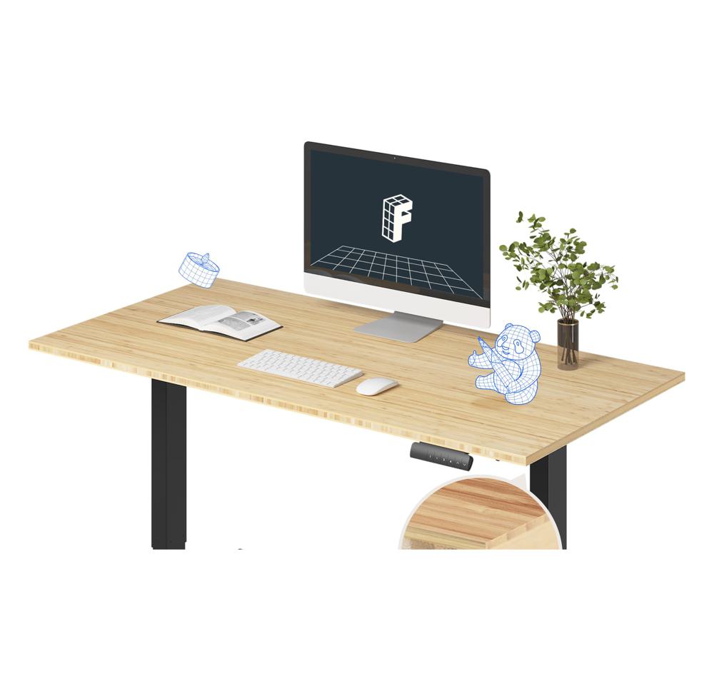 Amazon.com: FlexiSpot E6 Bamboo 3-Stage Dual Motor Electric