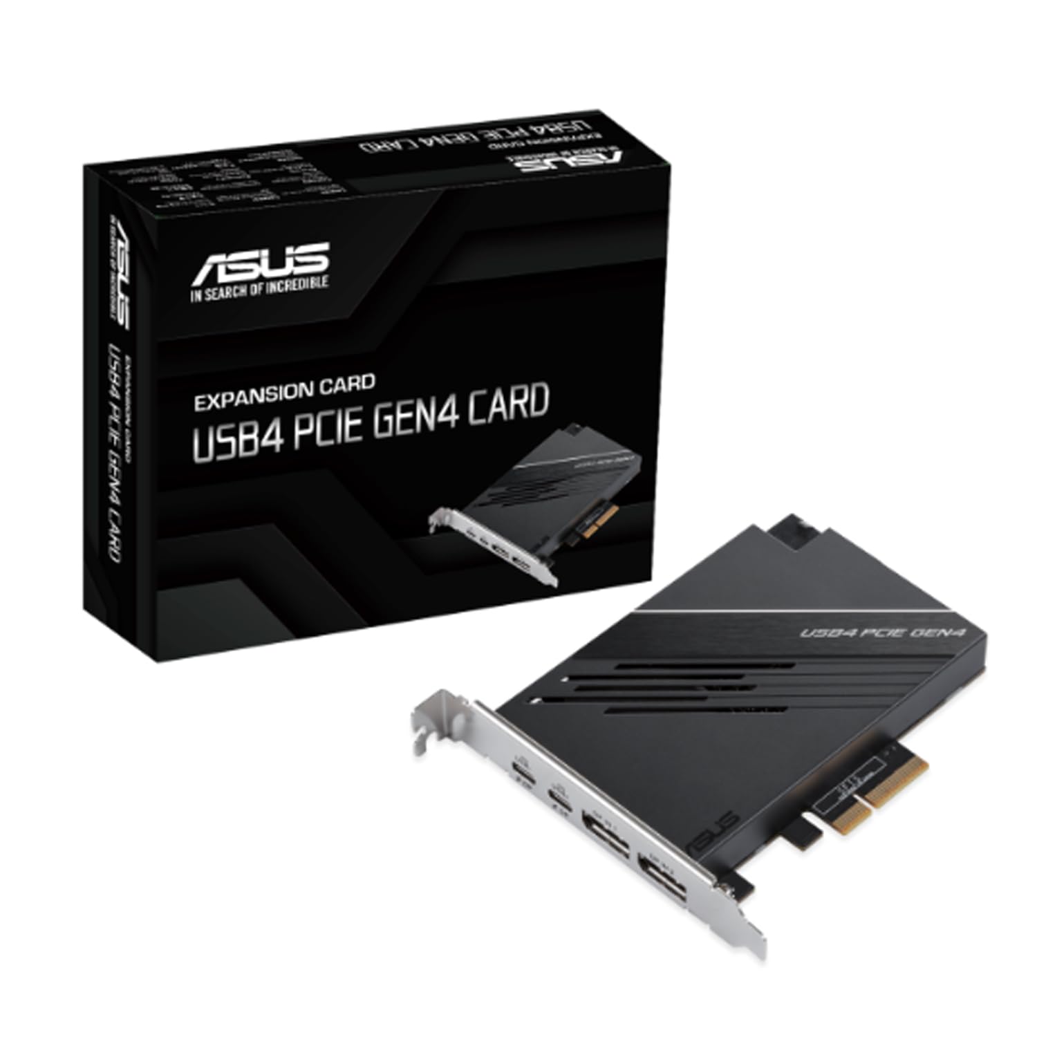 Amazon | ASUS USB4 PCIe Gen4 カード、デュアル USB4 ポート