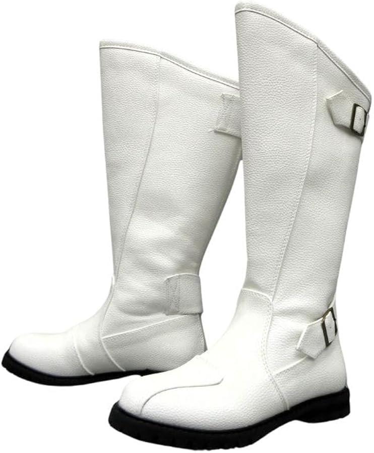 Amazon | [DJ] 特攻ブーツ 白 23cm /レディース サイズ 斜めカット