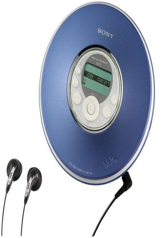 Amazon.com: Sony D-NE319 MP3/ATRAC CD Walkman (Blue) : Electronics