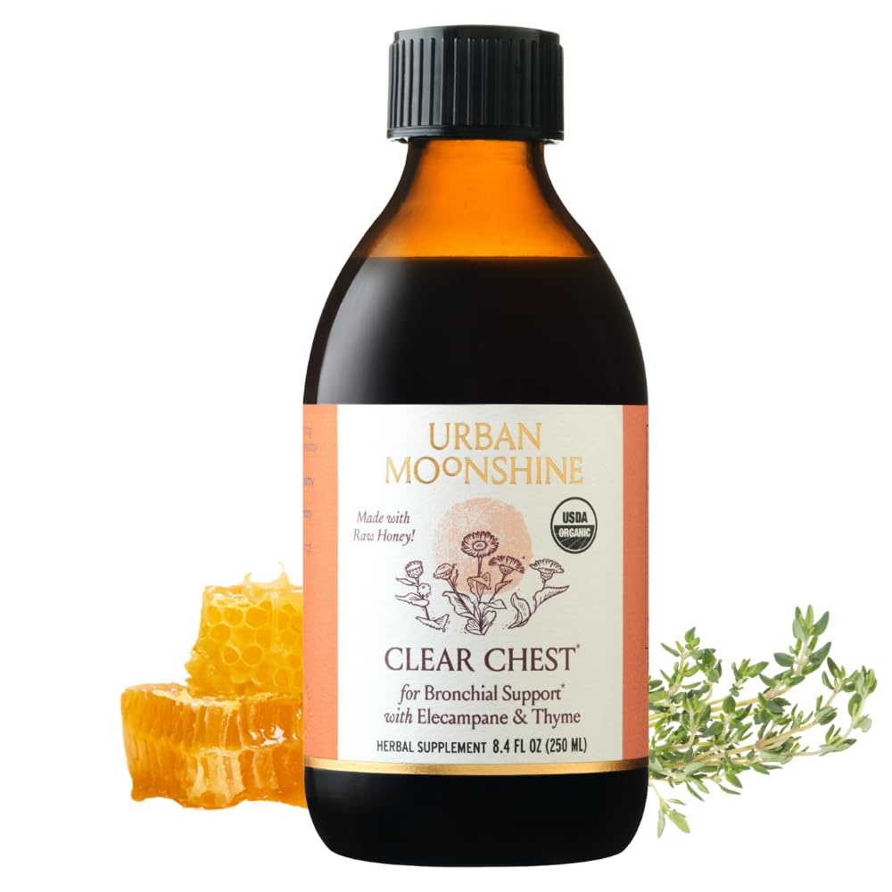 Amazon.com: Urban Moonshine Clear Chest Syrup - Clear Lungs