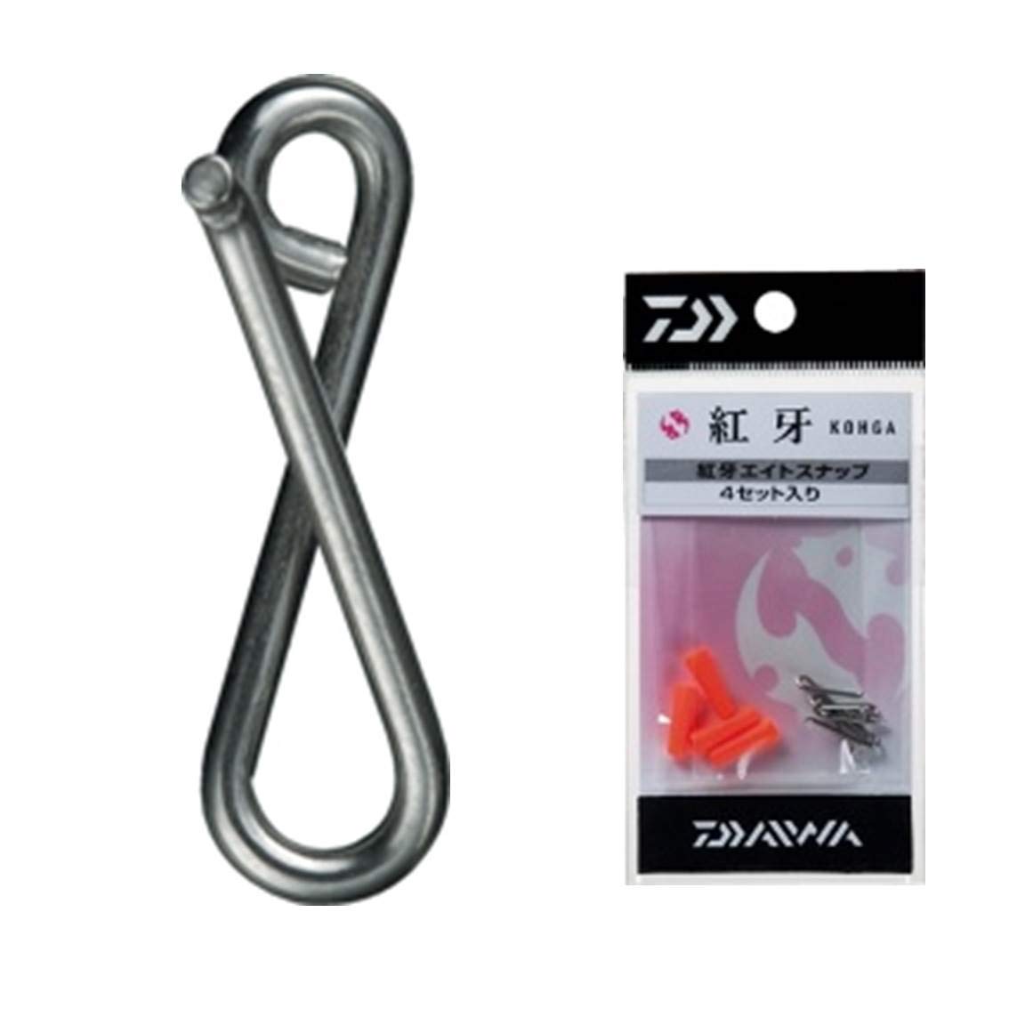 Amazon | ダイワ(DAIWA) タイラバ スナップ 紅牙 エイトスナップ