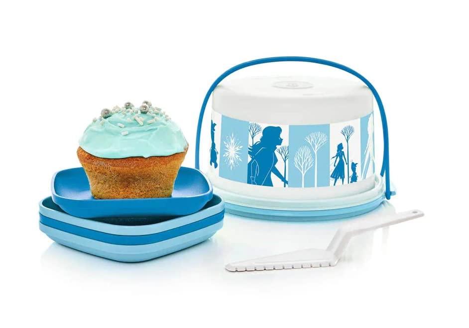 Amazon.com | New Tupperware Frozen II Mini Party Mini Cake Taker