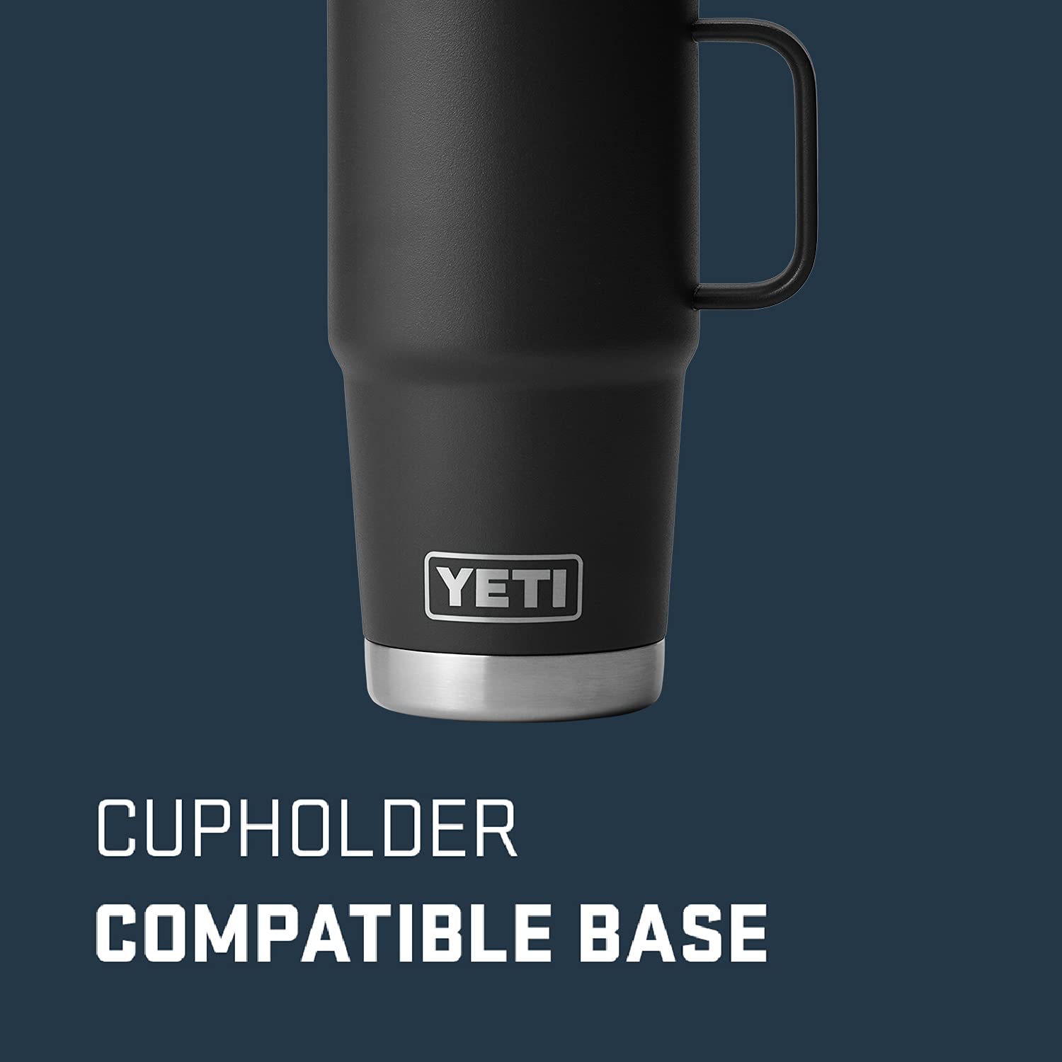 Amazon.com: YETI Rambler 20 oz Travel Mug, Stainless Steel, Vacuum