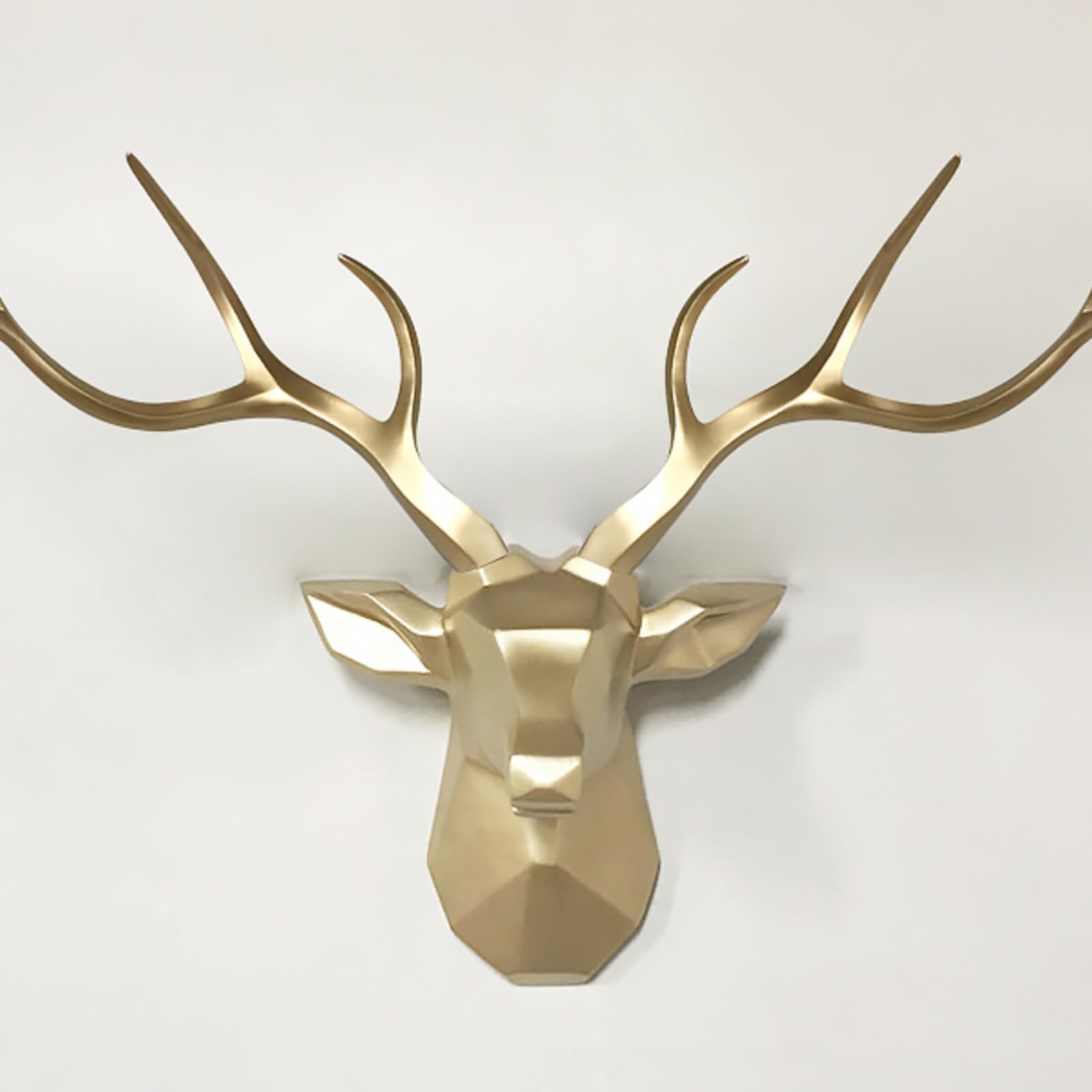 Amazon.co.jp: DKPLOE 壁掛け アニマルヘッド 人工剥製動物の頭 樹脂製