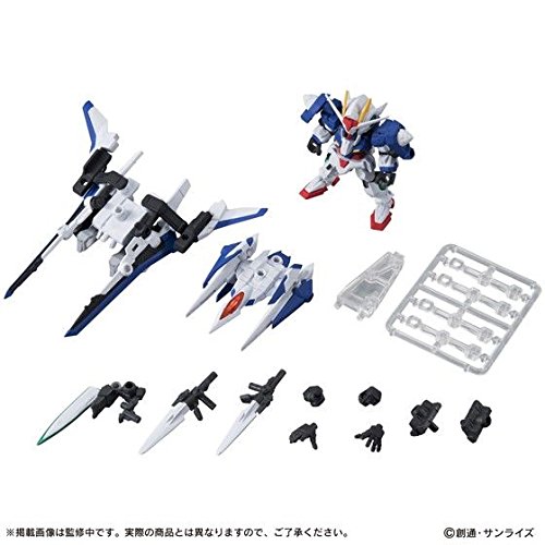Amazon.com: Mobile Suit Ensemble EX 06 B 00 Gundam & XN Raiser Set