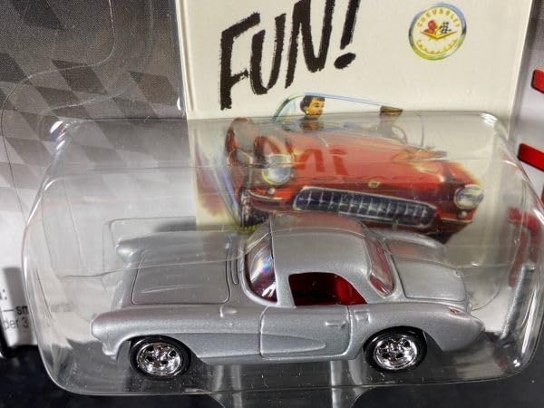 Amazon | JOHNNY LIGHTNING ジョニーライトニング 1/64 50th CORVETTE