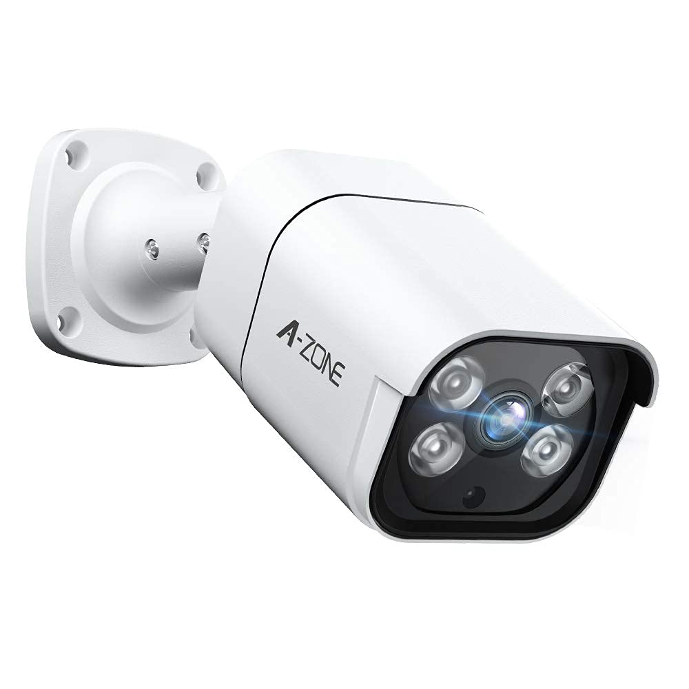 Amazon.co.jp: A-ZONE 双方向通話 500万画素タイプ POE給電カメラ 防犯