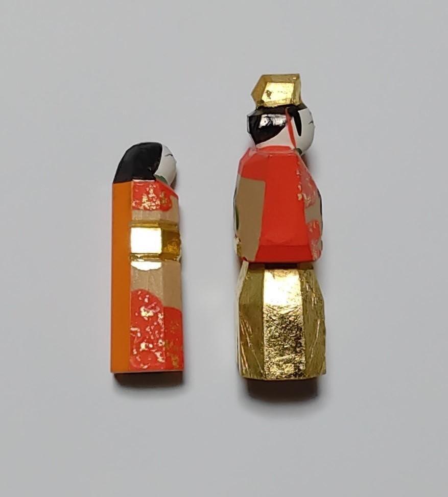 Amazon.co.jp: 一刀彫 雛人形 御雛 奈良 神泉 高橋勇二作 : おもちゃ