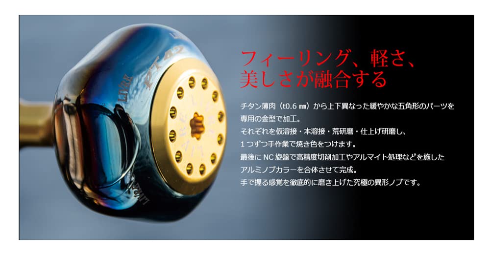 Amazon | リブレ(LIVRE) 10175 PT42 ダイワ (L) ファイヤー&ゴールド