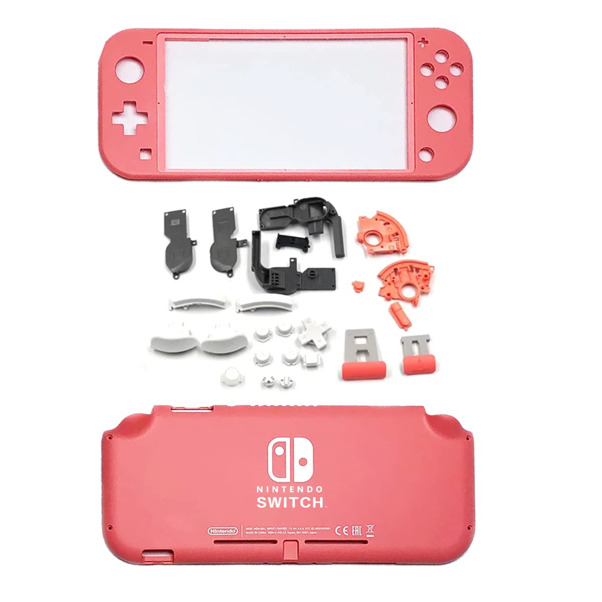 Nintendo Switch Lite Coral 本体 純正ケース Amazon.com: Replacement