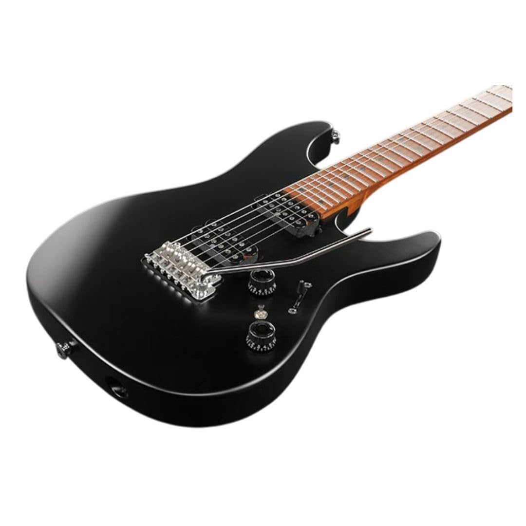 Amazon.com: Ibanez Prestige AZ2402 Electric Guitar - Black Flat