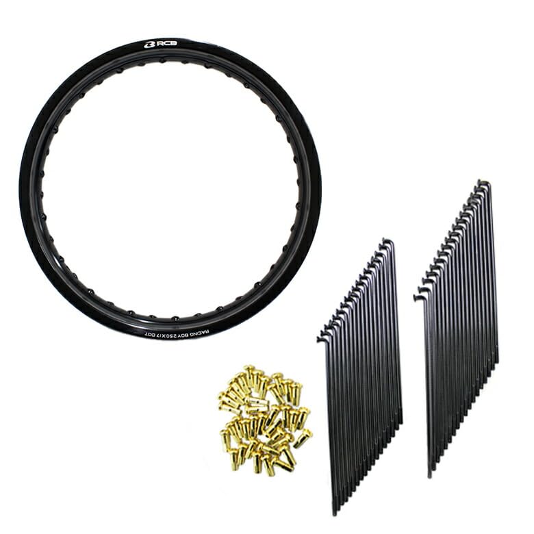 Amazon | RCB 2.50×17 36穴 アルミ ホイール & OSAKI 汎用 9×157 リム