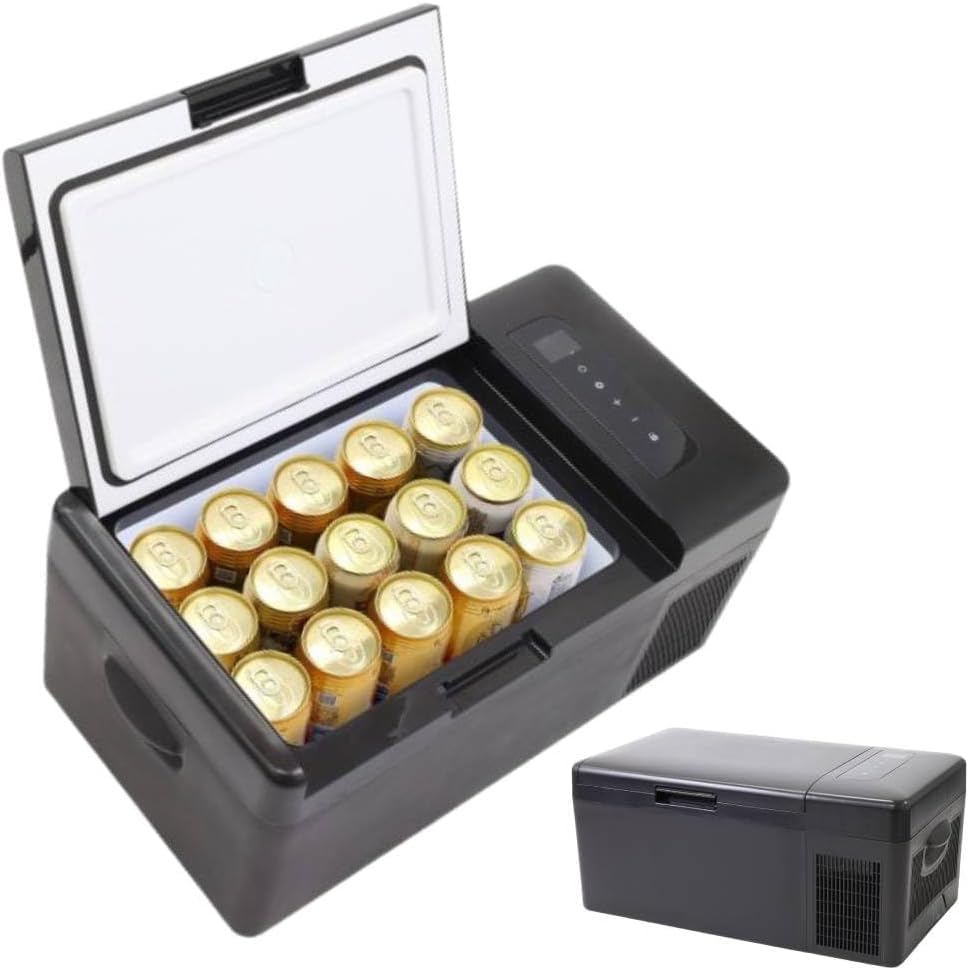 Amazon.co.jp: Bonarca 車載冷蔵庫 ポータブル冷蔵庫 冷蔵庫 車 15L