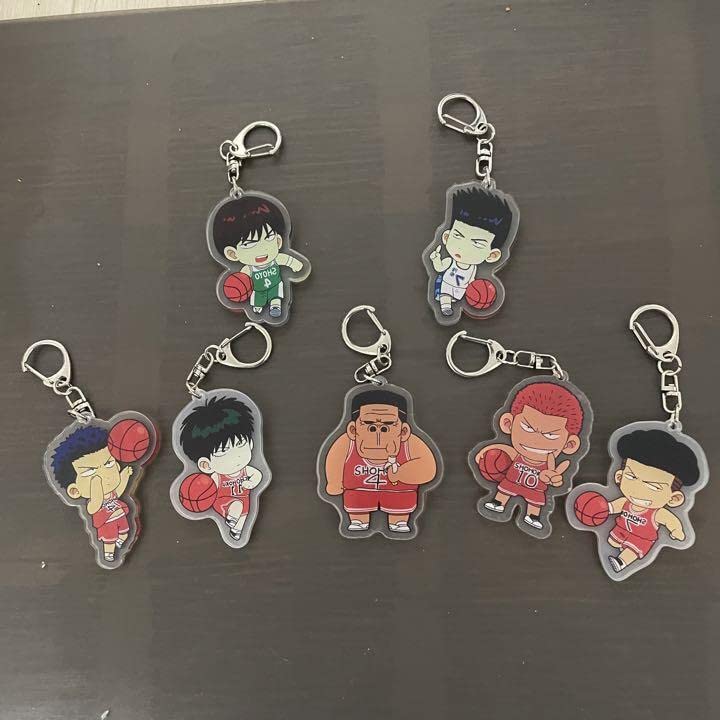 Amazon.co.jp: スラムダンク slamdunk アクリルキーホルダー 7個セット