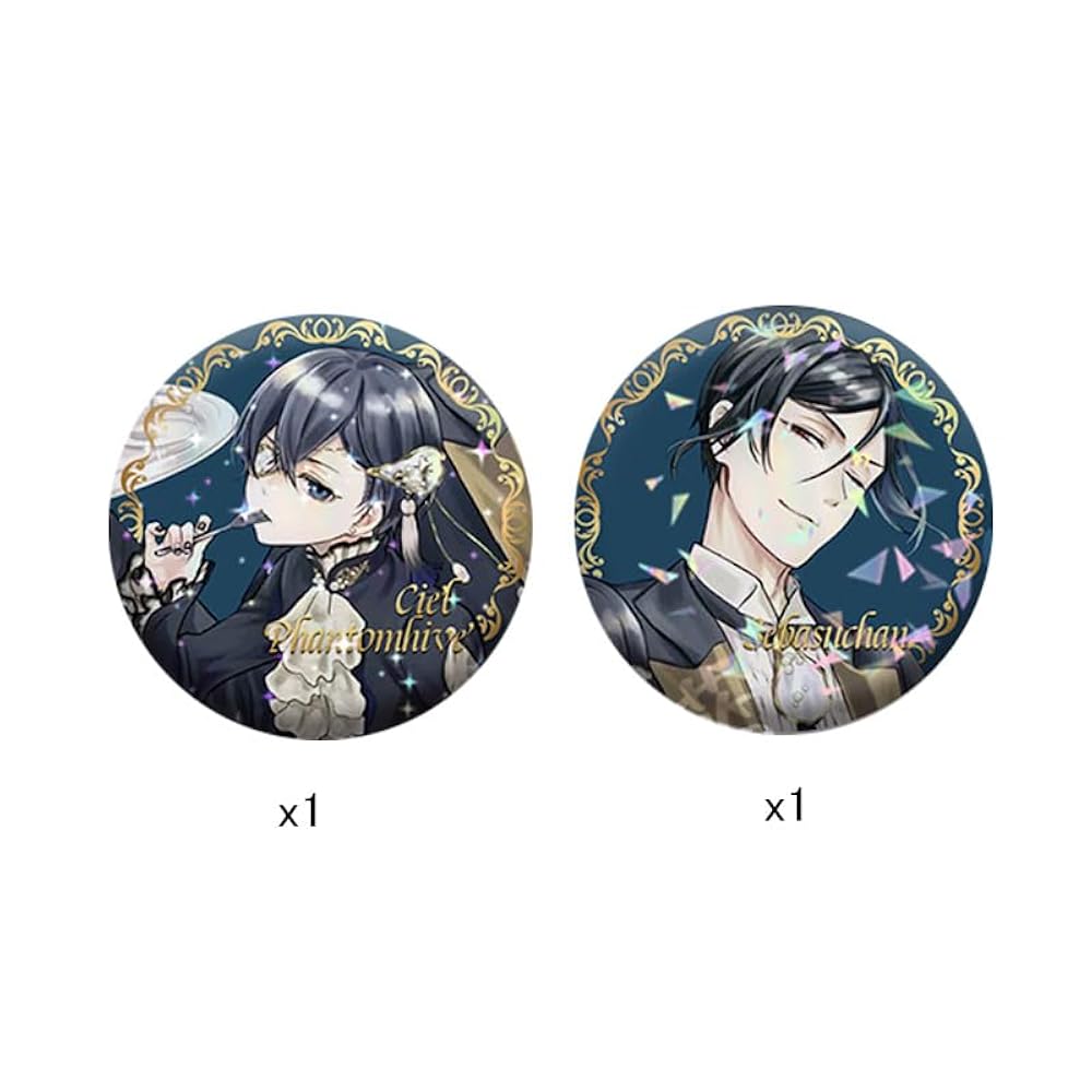 黒執事 ナンジャタウン 缶バッジ シエル セバスチャン 限定 黒執事II