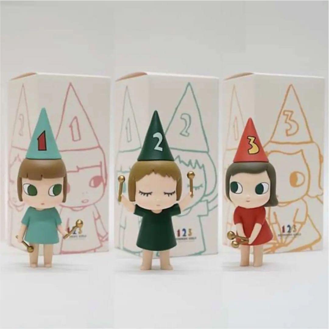 Amazon | 奈良美智 フィギュア ドラミングガール123 Drumming Girls