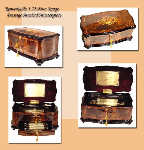 Amazon.com: Reuge Music Box Company Masterpiece 72 Note