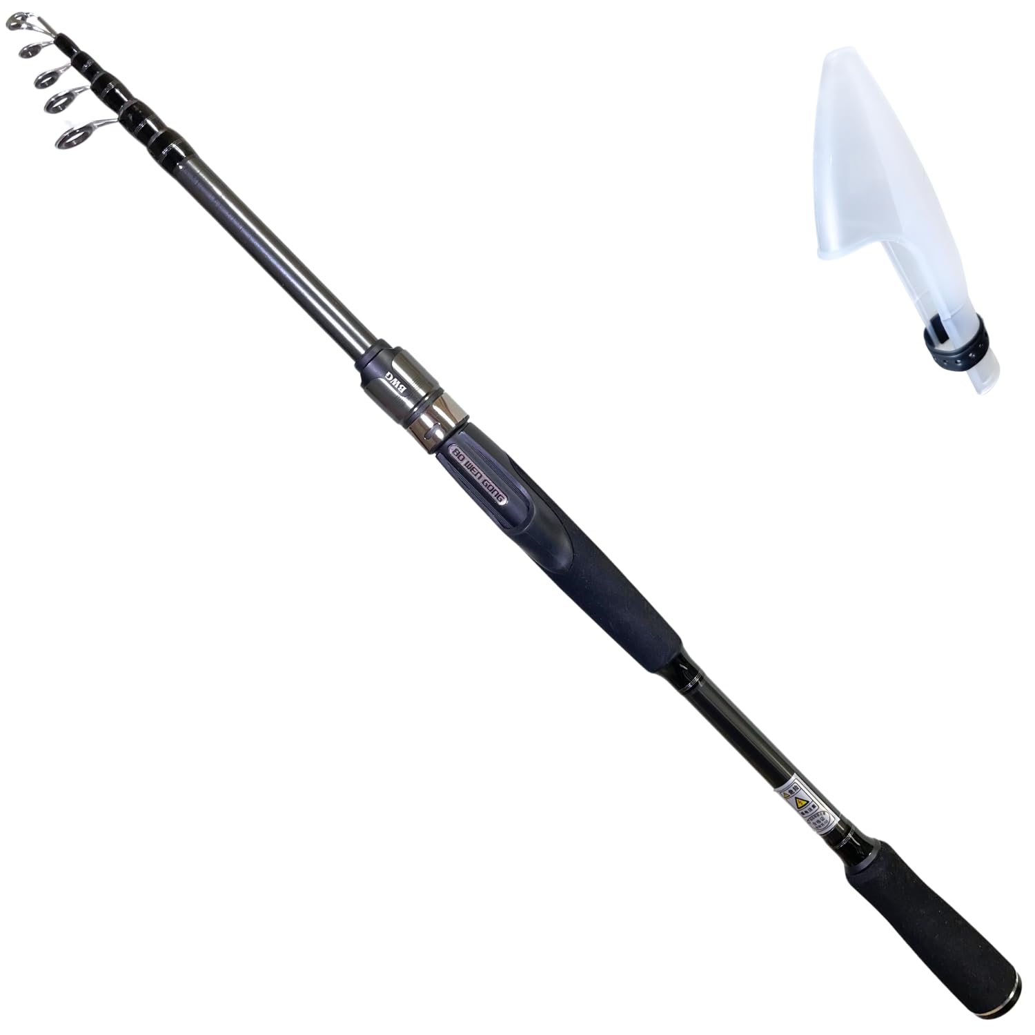 Amazon | 【TACKLAND】 高コスパ ガイド固定 振出式カーボンロッド