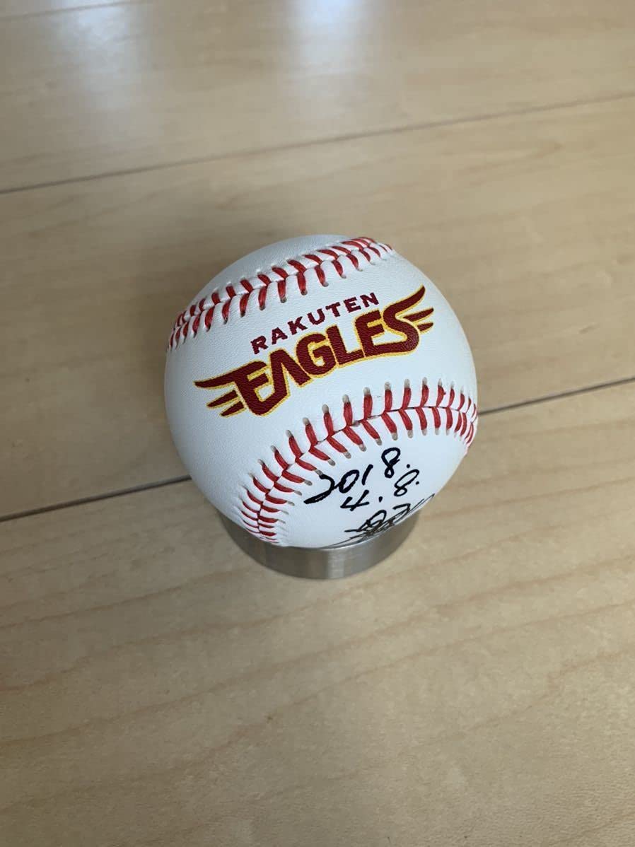 楽天 イーグルス 今江敏晃選手 #8 NPB 直筆サインキャップ 【公式通販】