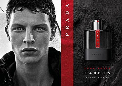 Amazon.com : Prada Luna Rossa CARBON for Men Eau de Toilette Spray