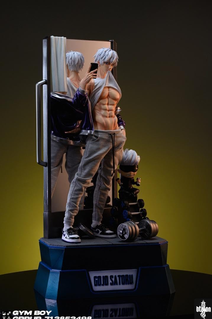 Amazon | 五条悟 フィギュア ver.ジム室 14 gk ガレージキット 呪術廻