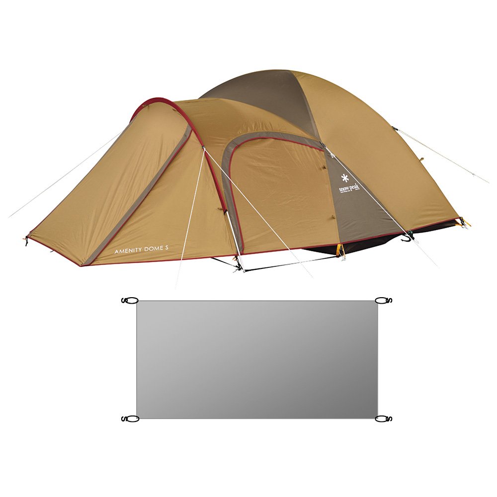 Amazon | snowpeak(スノーピーク) テント アメニティドームS + PVC
