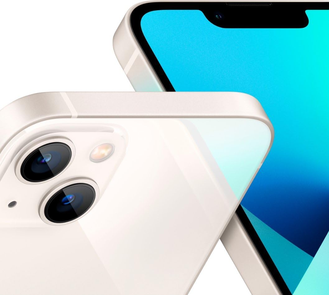 Amazon.com: Apple iPhone 13 Mini,128GB,星光- 解鎖(翻新) : 手機和配件