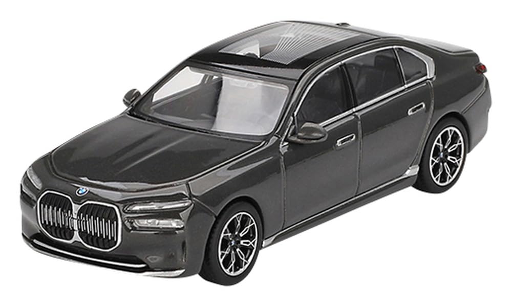 Amazon | MINI GT 1/64 BMW i7 xDrive60 ドラビットグレー (右ハンドル