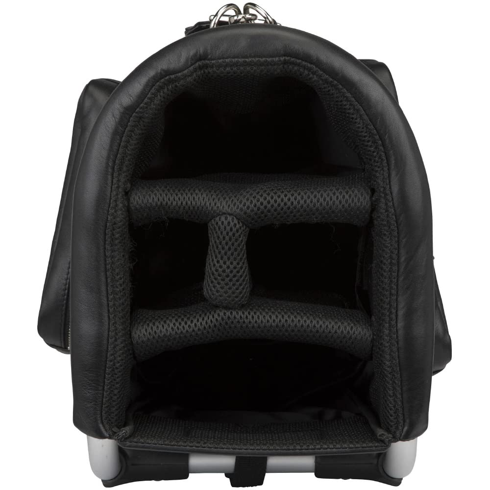 Amazon | MIZUNO(ミズノ) ゴルフ キャディバッグ オールレザー