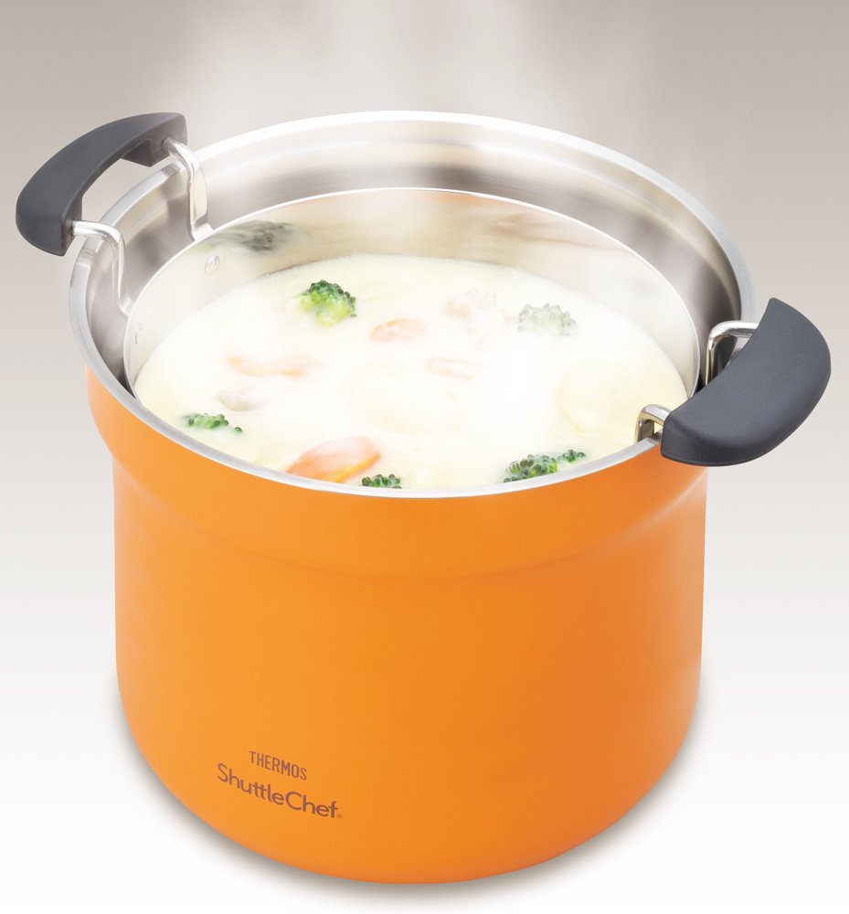 Amazon｜THERMOS 真空保温調理器 シャトルシェフ 4.3L アプリコット