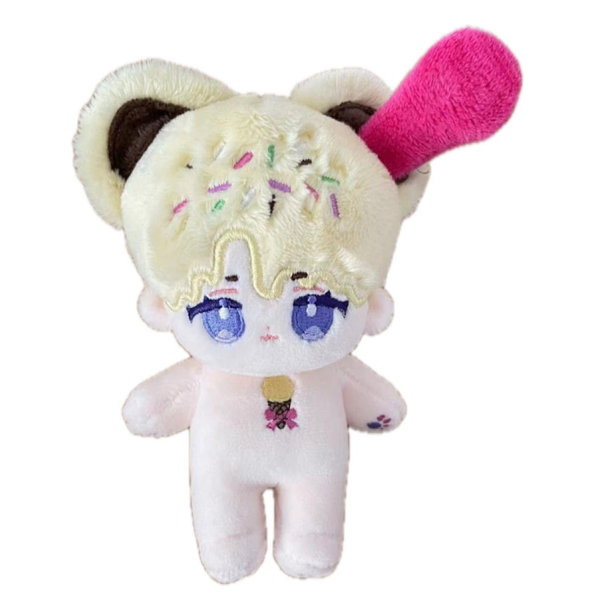 Amazon.co.jp: 着せ替えぬいぐるみ ぬいぐるみ 無属性 棉花娃娃 10cm