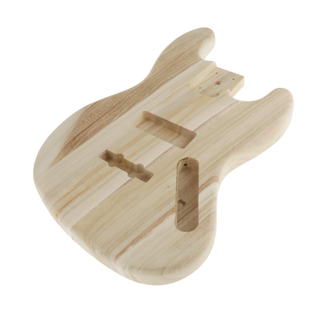 Amazon | ベースボディ DIY 木製 未完成 エレキベースボディ 全3選択