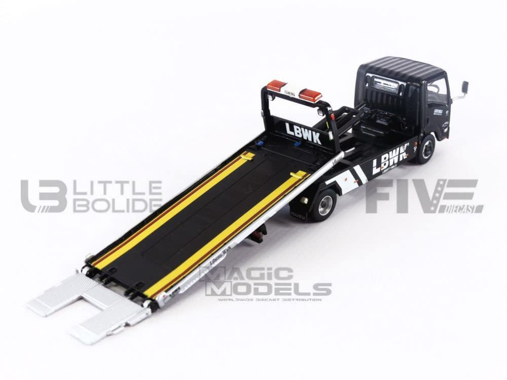 Amazon | MINI GT 1/64 Isuzu Nシリーズ (ELF) 車両積載車 LBWK
