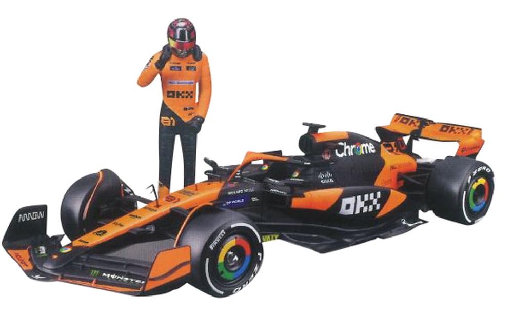 Amazon | Bburago 1/24 マクラーレン F1 チーム MCL38 (2024) No.81 O