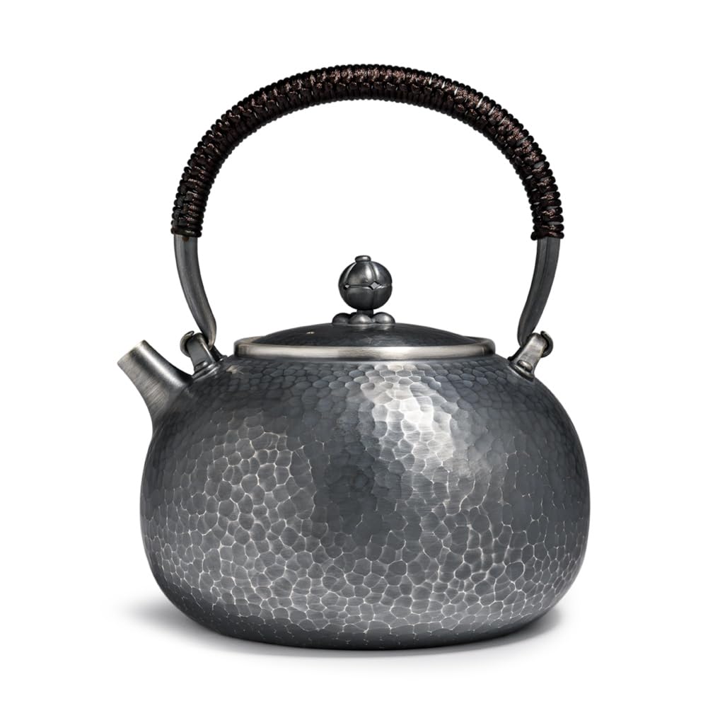 ア*社様 薬缶【m1349 水注 水さし 湯沸かし 急須 茶器 茶道具 煎茶 銀