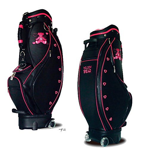 Amazon | ウィルソンベア レディース キャディーバッグ キャスター付