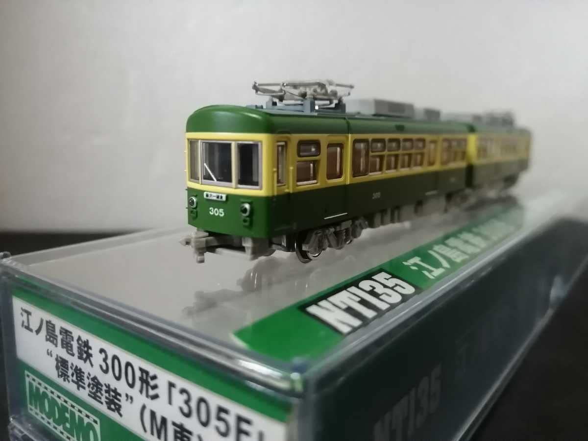 Amazon.co.jp: MODEMO NT135 江ノ電 江ノ電電鉄 300形 305F 標準塗装 M