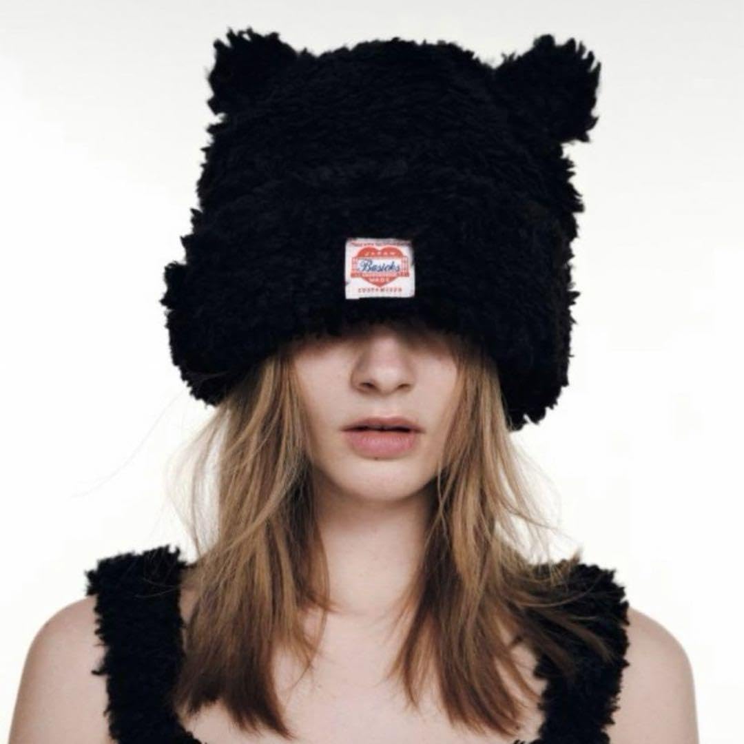 Amazon.co.jp: BASICKS BEAR BEANIE ベイシックス ベア ビーニー
