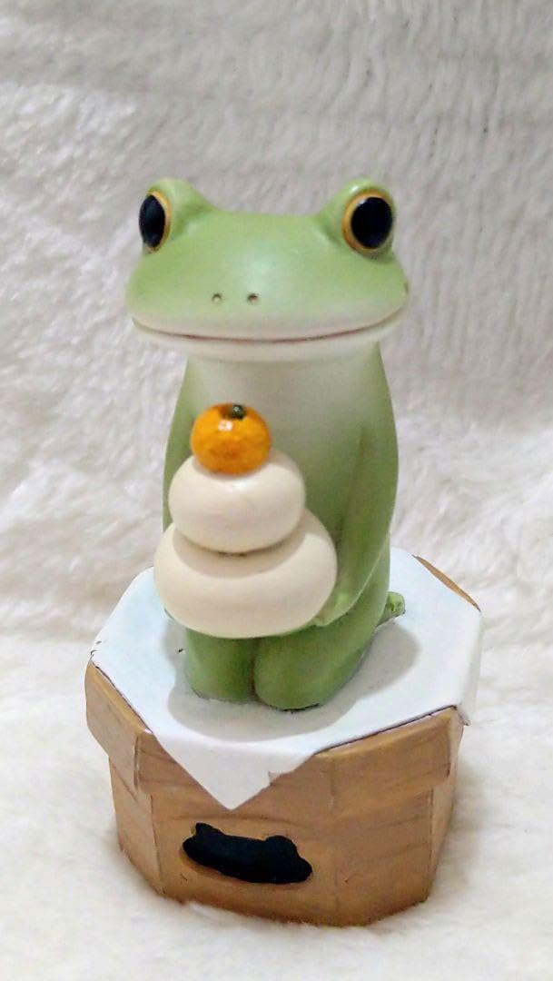 Amazon.co.jp: お正月カエルのコポー 鏡餅 お供え餅とコポタロウ