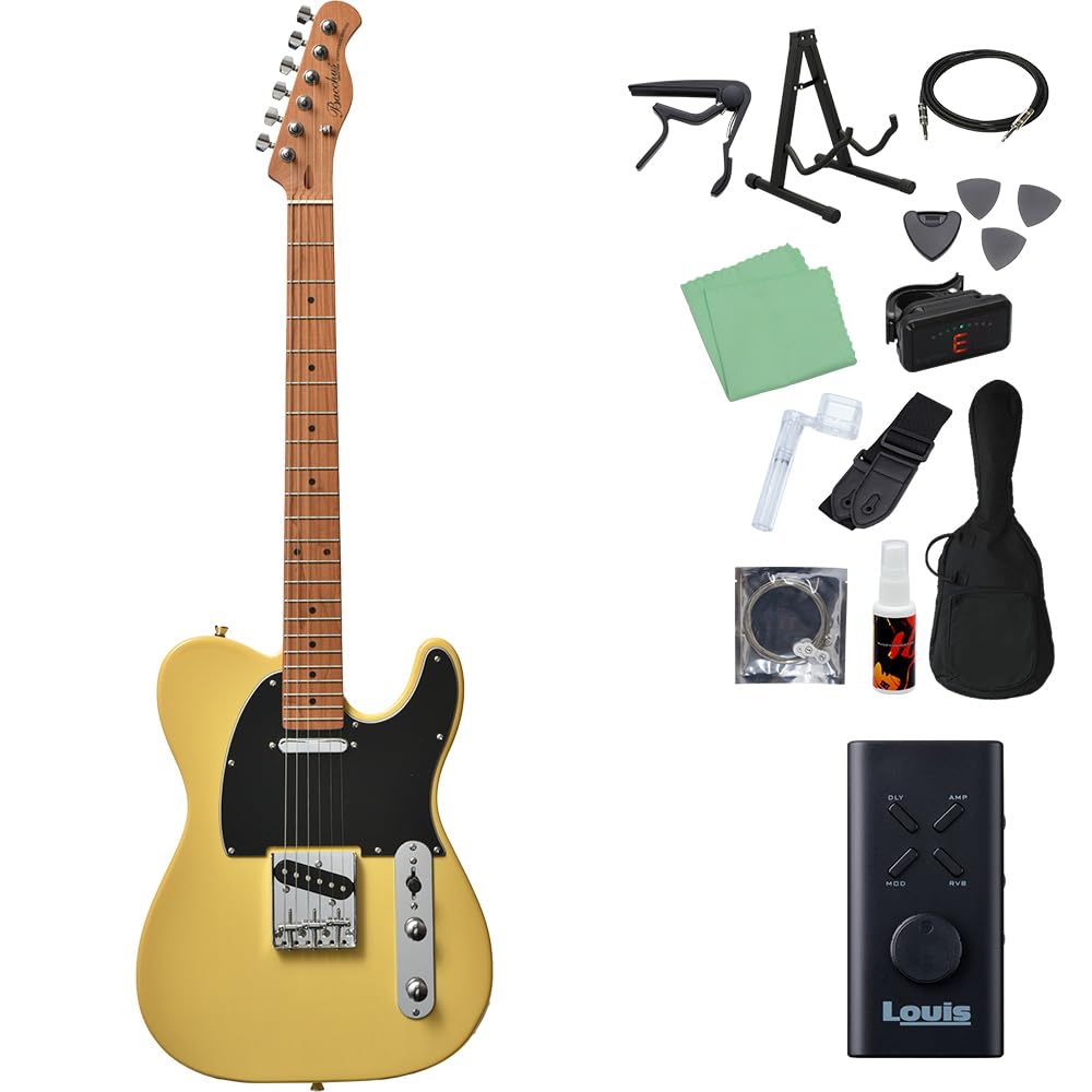 Amazon | Bacchus BTE-1-RSM/M BBD エレキギター初心者14点セット