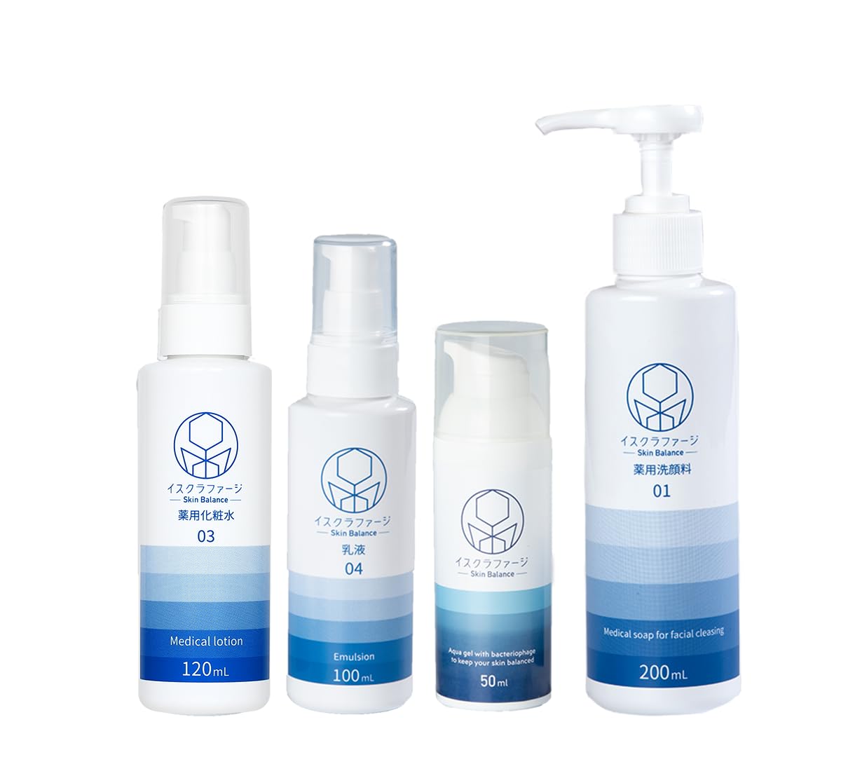 Amazon.co.jp: イスクラファージSkin Balanceフルセット 薬用洗顔料 +
